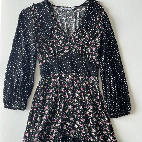 Zara Long Sleeve Mini Dress - Picture 4 of 10